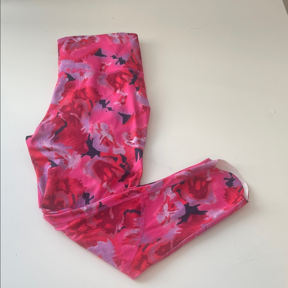 All in Motion Kids Pink and Red Leggings
